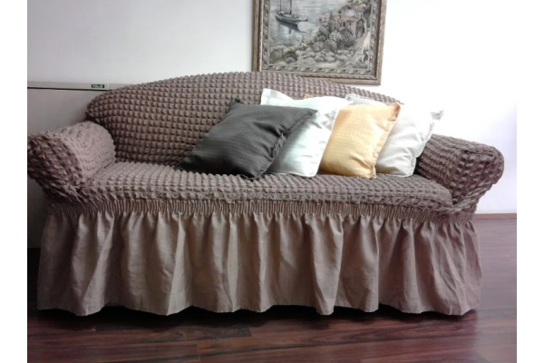 Чехол на диван на резинке 